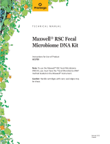 Promega AS1700 Maxwell RSC Fecal Microbiome DNA Kit User manual