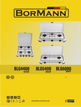 BorMann BLG4400 Double Gas Burner User manual
