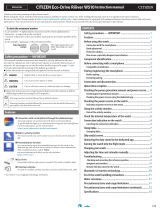 Citizen W510 Eco-Drive Riiiver User manual