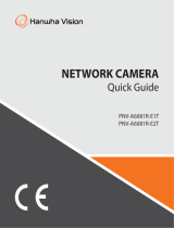 Hanwha Vision PNV-A6081R-E1T Network Camera User guide