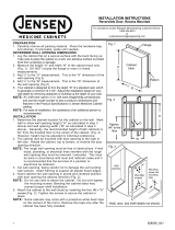 Jensen 490 Installation guide