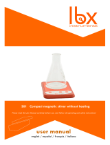 IbX instruments S01 Compact Magnetic Stirrer User manual