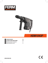 Ferm HDM1043P Rotary Hammer SDS MAX 35MM Operating instructions