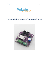 PoLabs PoStep25-256 Bipolar Stepper Motor Drive User manual