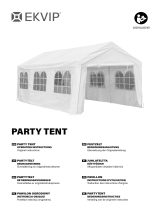 EKVIP 022100 Party Tent User manual