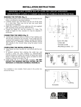 Minka 72400-615B Installation guide