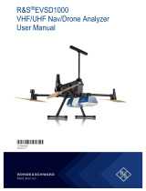 Rohde&Schwarz EVSD1000 User manual