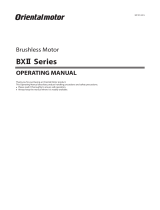 Oriental motor BXM460-10 / BXSD60-C2 User manual