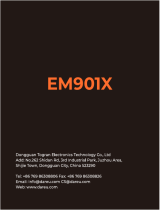 Dareu EM901X RGB Wireless Gaming Mouse User manual