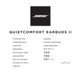 Bose Quietcomfort Earbuds II Charging Case User manual