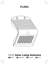 FlinQ 8720168686787 Solar Lamp Atalanta User manual