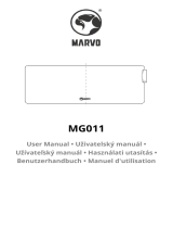 Marvo MG011 Rechargeable Mouse Pad User manual