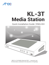 Arec KL-3T Media Station Installation guide