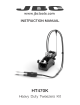 jbc HT470K Heavy Duty Tweezers Kit User manual