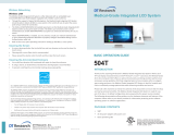 DT Research 504T Medical-Grade Integrated LCD System User guide