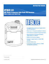 IFBLUE IFBR1C UHF Multi Frequency BeltPack IFB Receiver User manual