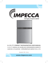 Impecca RC-2311SL  Installation guide