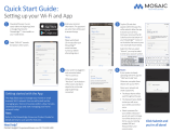 Mosaic Edge App and Wi-Fi User guide