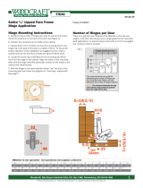 SALICE Universal B 3/8 lipp Operating instructions