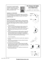 Notifier BG-10 Series Pull Station Lock Replacement User manual