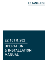 EZ Tankless EZ202LPG Operating instructions