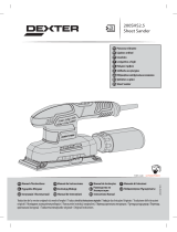 Dexter 200SHS2.5 Corded Orbital Sander User manual