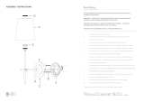 Visual Comfort Studio TOB 2022PN-WG Installation guide