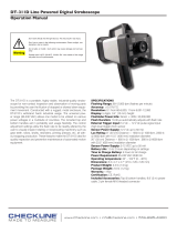 Checkline DT-311D Line Powered Digital Stroboscope User manual