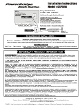 PowerBridge SSPBIW-6-BK User guide