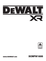 DeWalt DCMPW1600N User manual