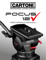 Cartoni HF1200 Fluid Heads 100 mm User manual