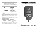 Test Products International 608 Owner's manual