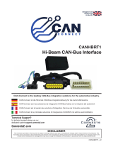 Aerpro CANHBRT1 Hi-Beam CAN-Bus Interface Installation guide
