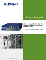Planet GS-4210-16UP4C User manual