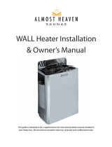 HARVIA 4.5 kW Wall Electric Heater Owner's manual