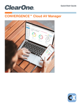 ClearOne CONVERGENCE Cloud User guide