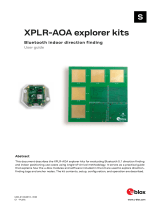 u-blox XPLR-AOA Explorer Kits Bluetooth Indoor Direction Finding User guide