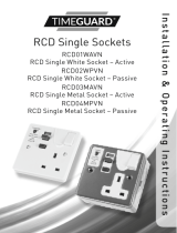 Timeguard RCD01WAVN RCD Single White Socket User manual