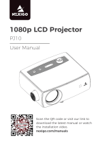 NexiGo PJ10 LCD Projector User manual