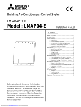 Mitsubishi Electric LMAP04-E Building Air Conditioners Control System User manual
