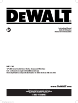 DeWalt DWS780 User manual