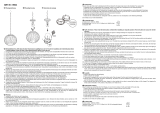 Landi 16897.01 Solar Hanging Lamp User manual