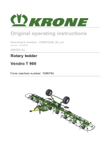 Krone BA Vendro T 900 (KW203-24) Operating instructions