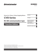 Oriental motor CVD2BR-KR Owner's manual