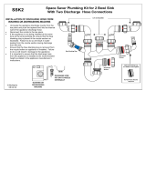 McALPINE SSK2 Spacesaver Kitchen Sink Waste Kit User manual