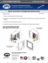Precision Plumbing Products MM-500PIMB Installation guide