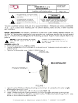 PDi Horizontal Arm PD153-004 Installation guide