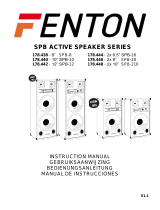 Fenton SPB-8 SPB Series Active Speaker User manual