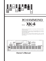 Hammond XK-4 Owner's manual