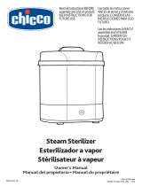 Chicco Steam Sterilizer Owner's manual